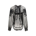Black Silk Shirt