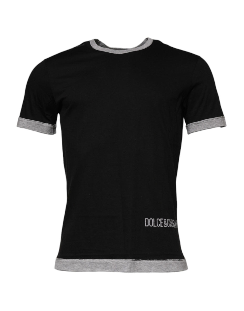 Black Cotton T-Shirt
