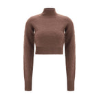 Brown Cashmere Sweatshirt