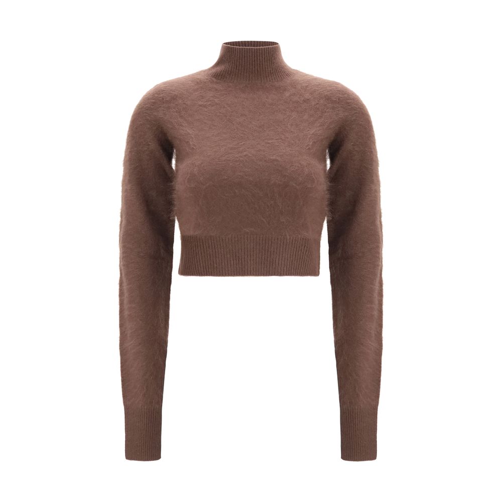 Brown Cashmere Sweatshirt