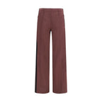 Bordeaux Polyester Joggers (Workout Pants)
