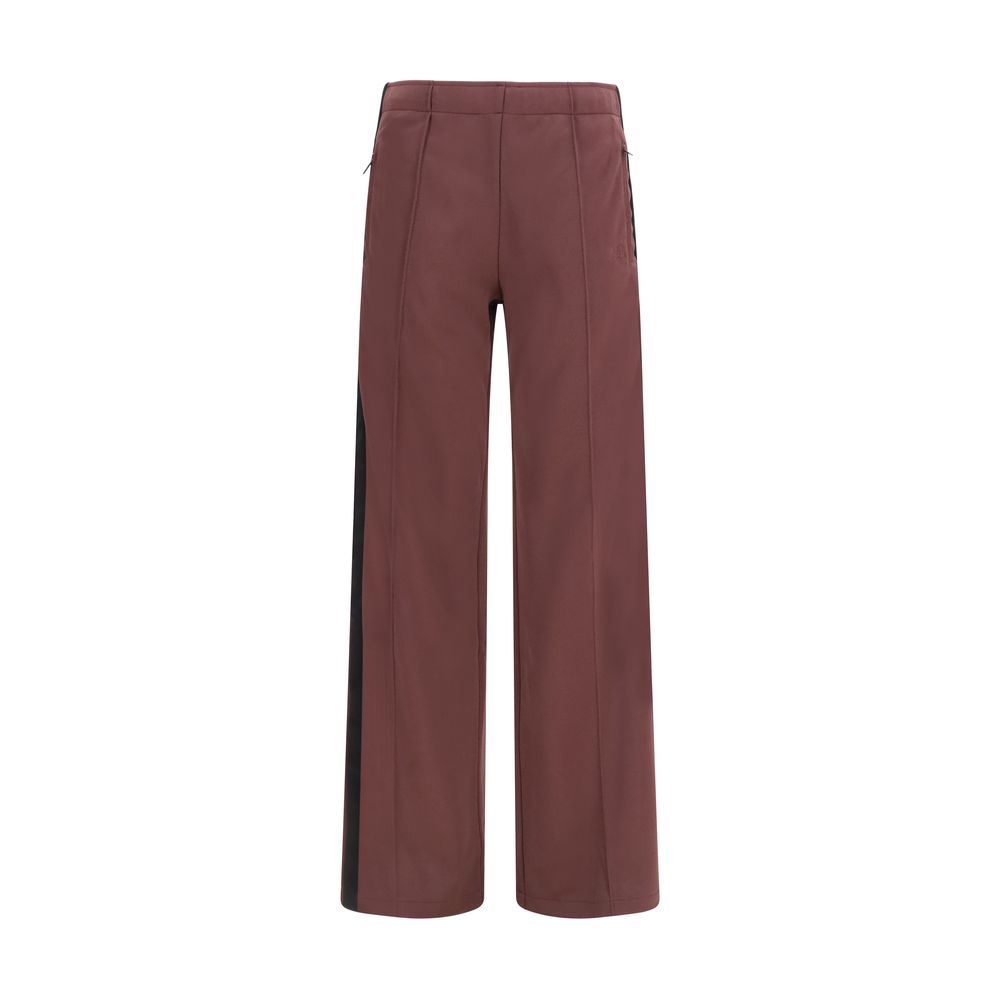 Bordeaux Polyester Joggers (Workout Pants)