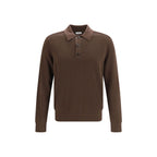 Brown Wool Oves Aries Dress Shirt