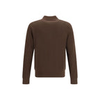 Brown Wool Oves Aries Dress Shirt
