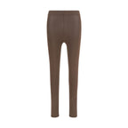Brown Viscose Leggings