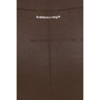 Brown Viscose Leggings