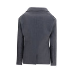 Gray Wool Oves Aries Blazer