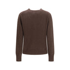 Brown Cotton Cardigan