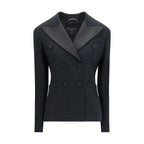Black Viscose Blazer