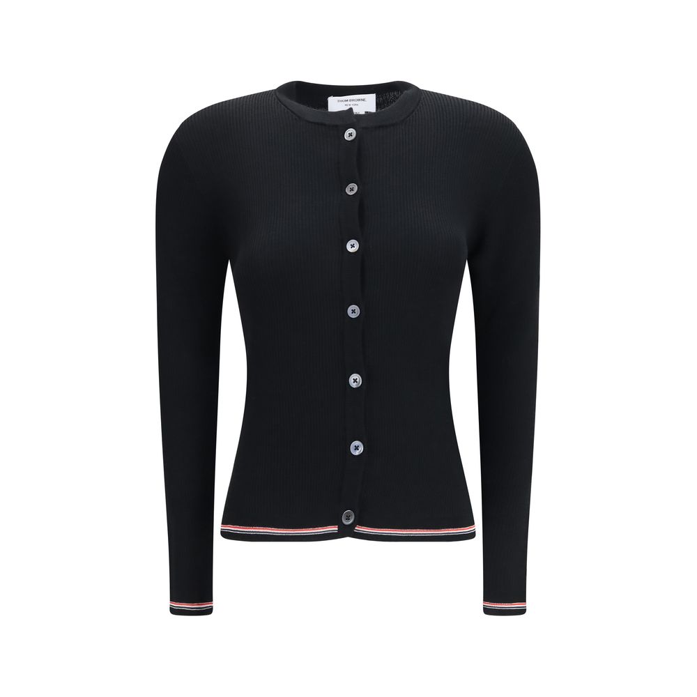 Black Wool Oves Aries Cardigan