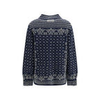 Blue Cashmere Shirt