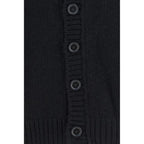 Black Wool Oves Aries Cardigan