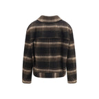 Black Wool Oves Aries Coat