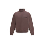 Brown Cotton Sweatshirt