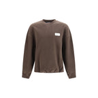 Brown Cotton Sweatshirt