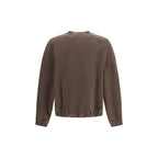 Brown Cotton Sweatshirt