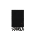Black Wool Oves Aries Scarf