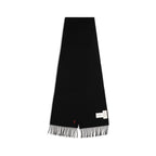 Black Wool Oves Aries Scarf