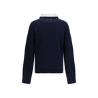 Blue Cotton Sweatshirt