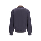 Blue Cotton Sweatshirt