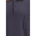 Blue Cotton Sweatshirt