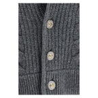 Gray Wool Oves Aries Cardigan