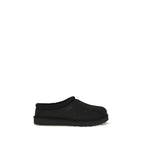 Black Nubuc Leather Clogs
