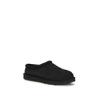 Black Nubuc Leather Clogs