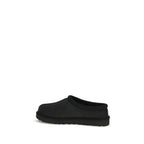 Black Nubuc Leather Clogs