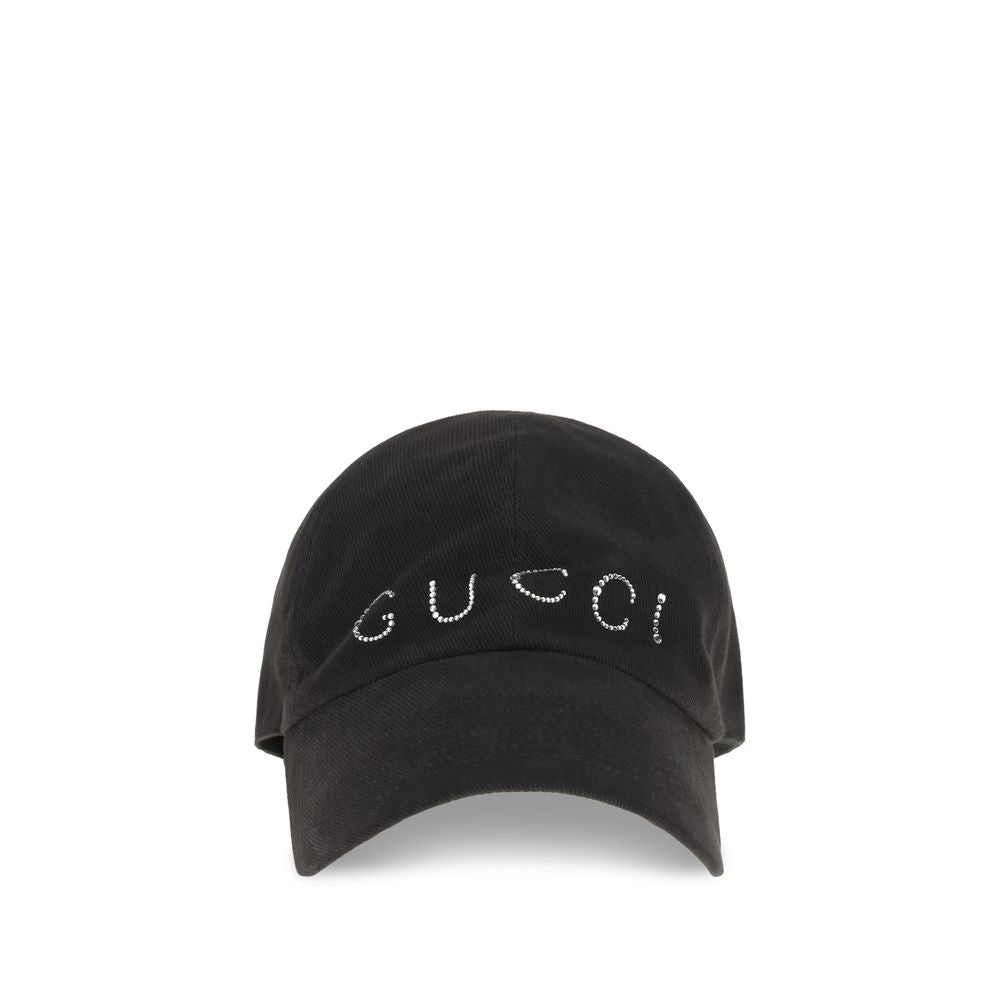 Black Cotton Cap (Baseball Hat)