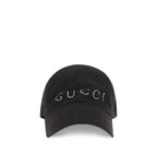 Black Cotton Cap (Baseball Hat)