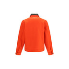 Red Wool Oves Aries Full-Length Jacket