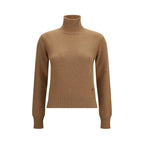 Brown Cashmere Turtleneck