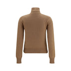 Brown Cashmere Turtleneck