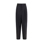 Black Wool Oves Aries Dress Pants