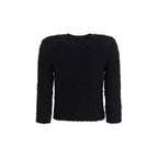 Black Viscose Shell Jacket