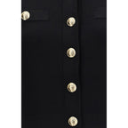 Black Viscose Cardigan