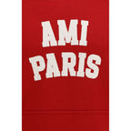Red Cotton Sweatshirt