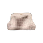 Pink Polyurethane Women's Handbag