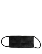 Yellow DG CASA Logo Elastic Ear Strap Men Face Mask