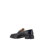 Black Calf Leather Bos Taurus Slip-On Loafers