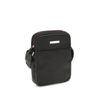 Black Fabric Shoulder Bag