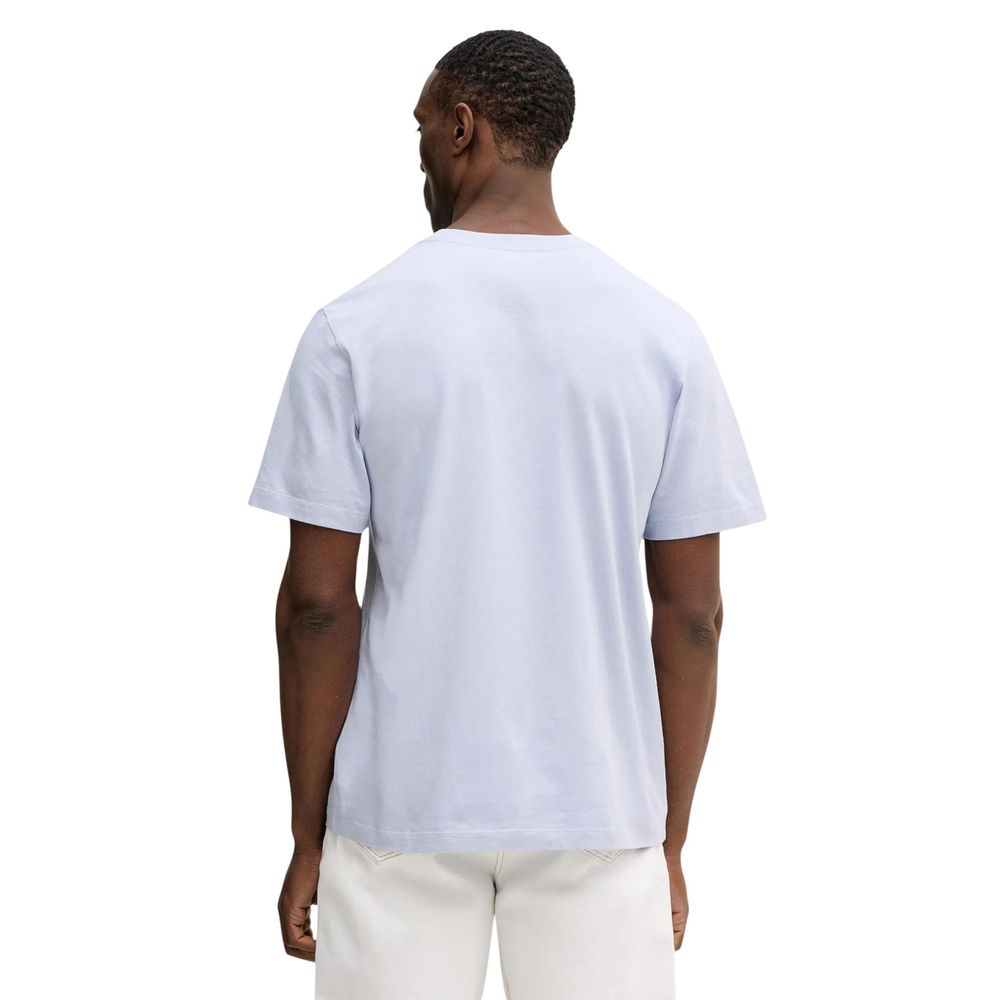 Blue Cotton T-Shirt