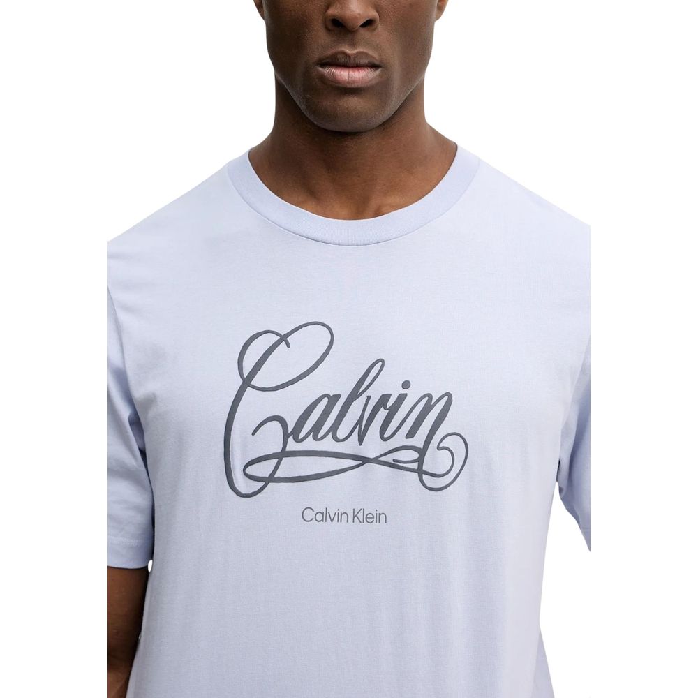 Blue Cotton T-Shirt