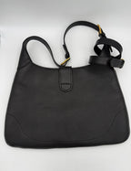 Bicolor Leather Handbag