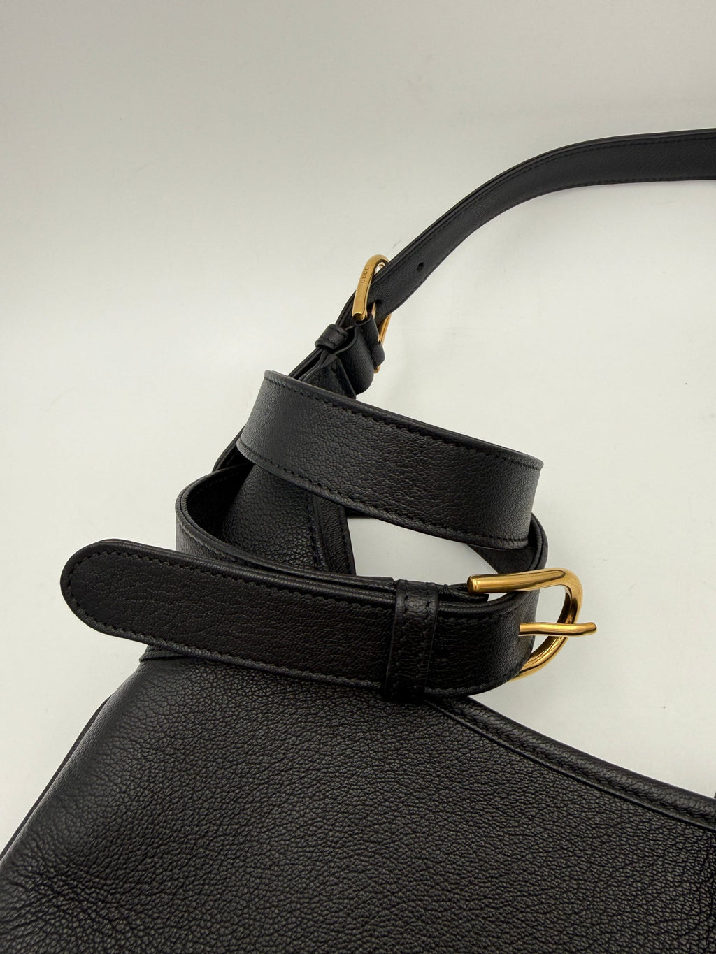 Bicolor Leather Handbag