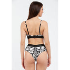 Black Cotton Bra