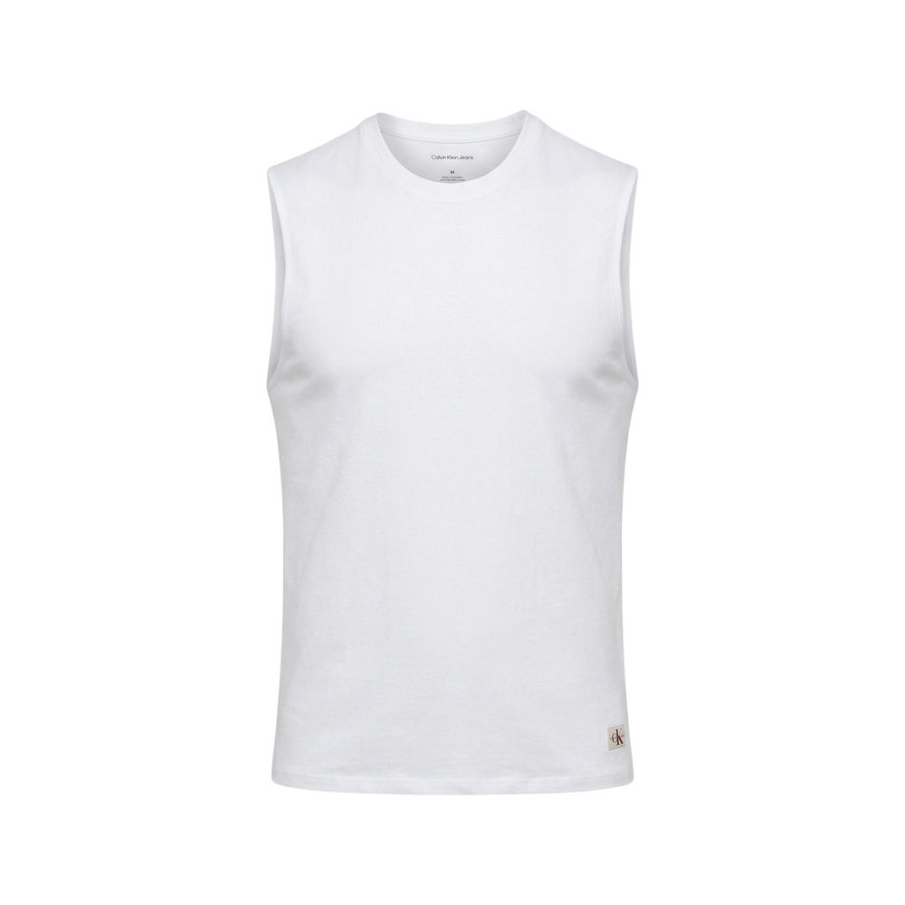 White Cotton Tank Tops
