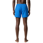 Blue Polyester Swim Shorts