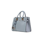 Blue Polyethylene Handbag